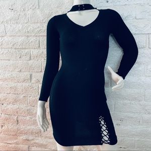 Derek HEART dress black size S